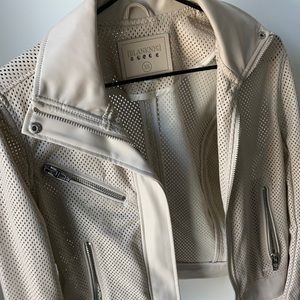 BLANKNYC x Anthro IMELDA Perforated Moto Jacket